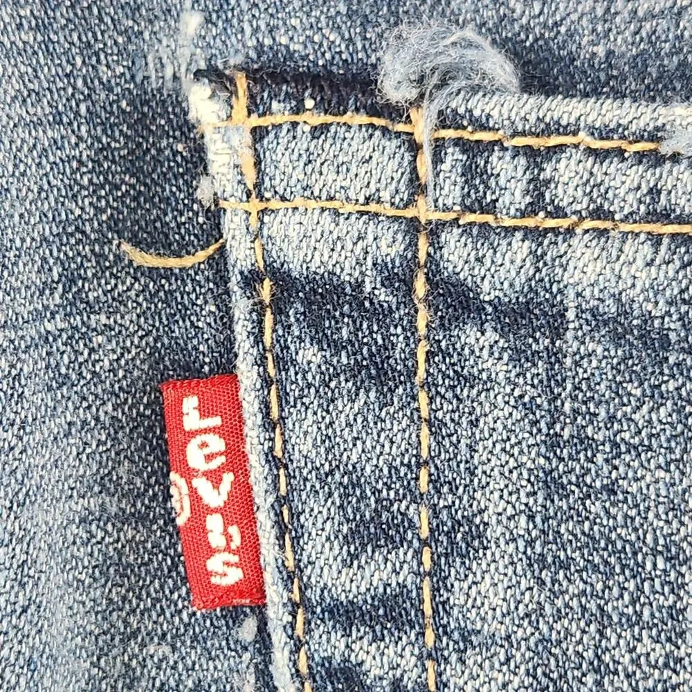VTG Levi's 508 Mens Regular Taper Fit Jeans 38x32 Blue Medium Wash 100% Cotton